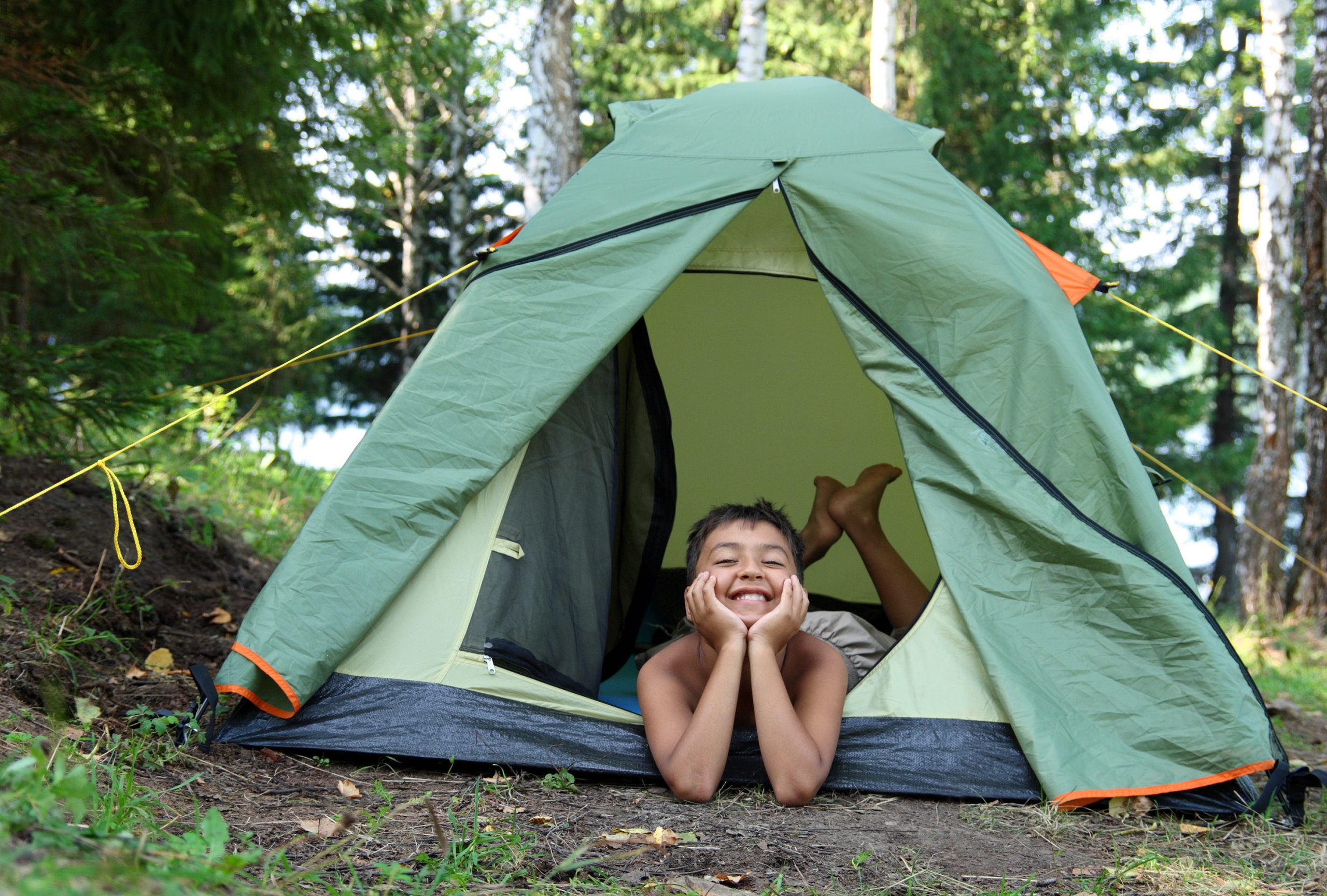 Des vacances en camping